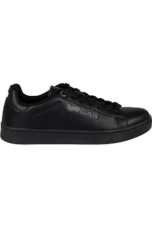 GAS Sko, Herre, Sort, 40 EU, Læder, Sneakers