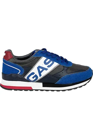 GAS Sko, Herre, Blå, 40 EU, Læder, Sneakers