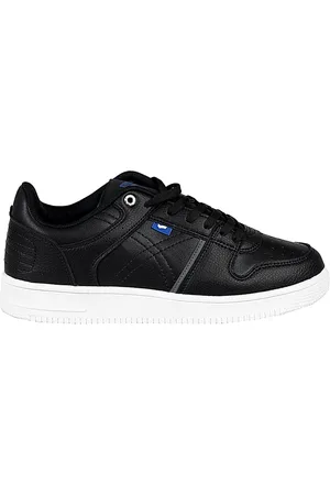 GAS Sko, Herre, Sort, 40 EU, Læder, Sneakers