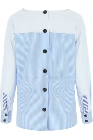 CO Bluser & Skjorter, Dame, Blå, S, Uld, Blouses