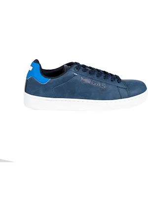 GAS Sko, Herre, Blå, 44 EU, Læder, Sneakers
