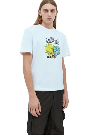 CARNE BOLLENTE Top, Herre, Hvid, XS, Bomuld, T-shirts