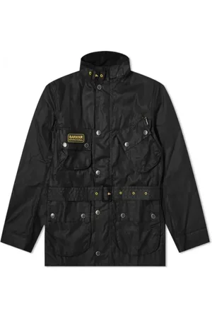 Barbour Jakke, Herre, Sort, S, Bomuld, Slim International Voksjakke
