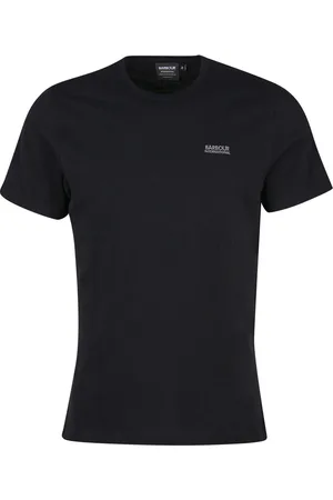 Barbour Top, Herre, Sort, XL, Bomuld, Arch T-Shirt Sort