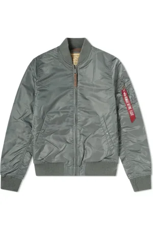 Alpha Industries Jakke, Herre, Grøn, M, Uld, Ma-1 VF 59 Flight Jacket