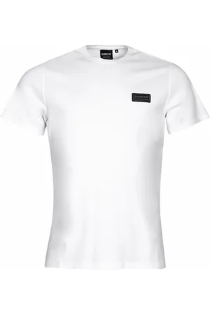 Barbour Top, Herre, Hvid, L, Bomuld, Hvid Break T-Shirt fra International