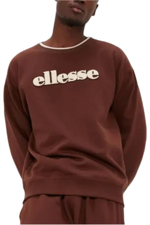 Ellesse Sweathshirts & Hoodies, Herre, Brun, S, Bomuld, Retro Sporty Sweater