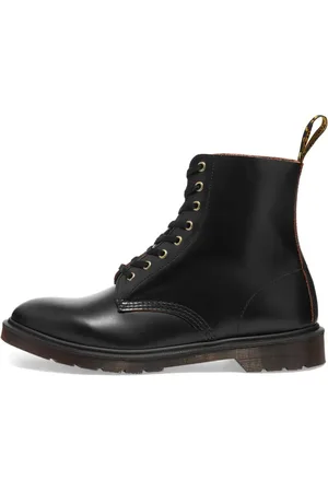 Dr. Martens Sko, Herre, Sort, 44 EU, Læder, Vintage Smooth 1460 Pascal Støvle