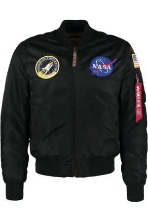 Alpha Industries Jakke, Herre, Sort, M, Uld, Zippet jakke