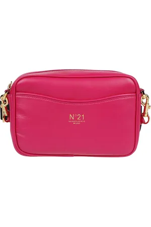 Nº21 Taske, Dame, Lyserød, ONE SIZE, Uld, Fucsia Kamerataske