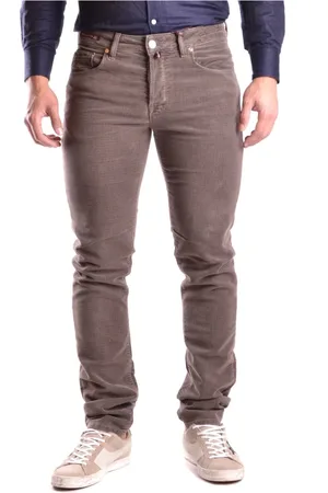 PT Torino Jeans, Herre, Brun, W32, Denim, Moderne Bukser