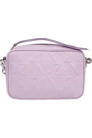 Nº21 Taske, Dame, Lilla, ONE SIZE, Uld, Lilla Kamerataske