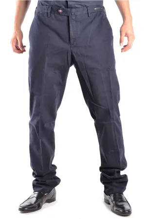 PT Torino Bukser, Herre, Blå, 2XL, Uld, Moderne Bukser