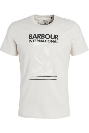 Barbour Top, Herre, , M, Bomuld, Steve McQueen Motorcykel Print T-Shirt
