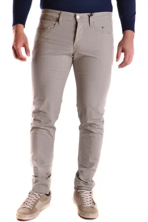Siviglia Jeans, Herre, Grå, W30, Uld, Slim-fit Jeans
