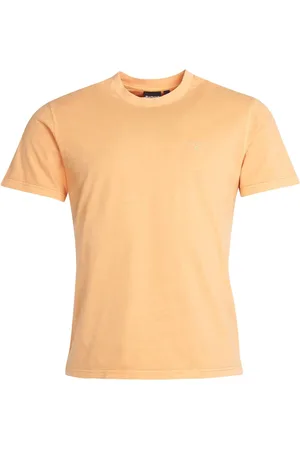 Barbour Top, Herre, , L, Bomuld, Farvet T-shirt med Broderi