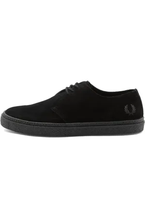 Fred Perry Sko, Herre, Sort, 40 EU, Suede, Linden Suede B4360 Sort