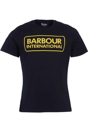 Barbour Top, Herre, Sort, M, Bomuld, Ikonisk Motorcykelstil T-Shirt