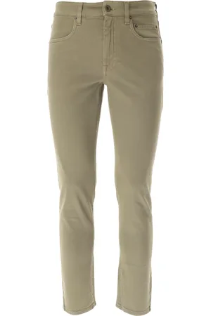 Siviglia Bukser, Herre, Grå, W35, Uld, Slim-fit Jeans
