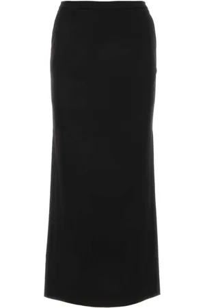 Dolce & Gabbana Nederdel, Dame, Sort, S, Uld, Sort Cady Nederdel - Stilfuld og Elegant