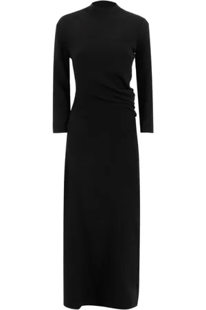 Loro Piana Kjole, Dame, Sort, XS, Cashmere, Sort Cashmere Kjole - Essentiel Silhuet