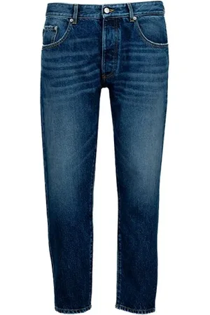 Icon Denim Jeans, Herre, Blå, W35, Denim, Slim-fit Jeans