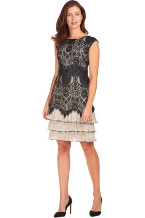 Frank Lyman Kjole, Dame, Sort, 2XL, Tyl, Kjole