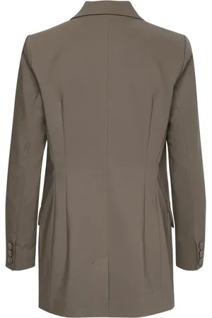 INWEAR Jakke, Dame, Grå, M, Langærmet blazer