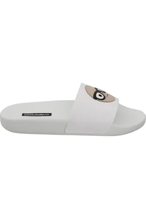 Dolce & Gabbana Sko, Dame, Hvid, 35 EU, Læder, Flats