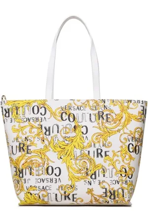 VERSACE Taske, Dame, Hvid, ONE SIZE, Uld, KOS Shopper Håndtaske