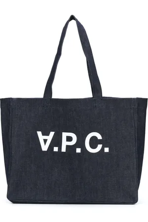 A.P.C. Taske, Herre, Blå, ONE SIZE, Uld, Indigo Borsa - Stilfuld og kompakt taske