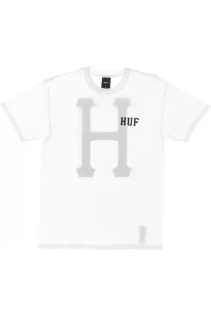 Huf Top, Herre, Hvid, XL, Klassisk H Tee - Hvid