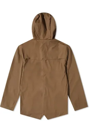 Rains Jakke, Herre, Brun, M, Polyester, Moderne Unisex Vandtæt Jakke