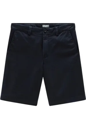 Woolrich Shorts, Herre, Blå, W38, Bomuld, Klassiske Chino Shorts