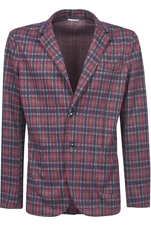 Original Vintage Jakke, Herre, Rød, 2XL, Polyester, Blazers