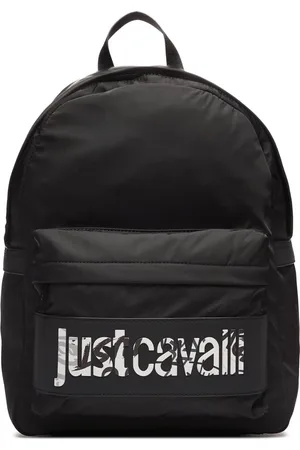 Roberto Cavalli Taske, Herre, Sort, ONE SIZE, Uld, Sort Rygsæk