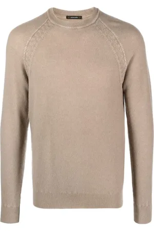 Jacob Cohen Strik, Herre, , M, Cashmere, Cashmere Striktrøje