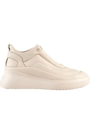 Högl Sko, Dame, , 42 EU, Læder, Læder Sneakers - Creme