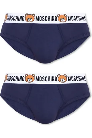 Moschino Undertøj, Herre, Blå, XL, Bomuld, To-pakke af underbukser