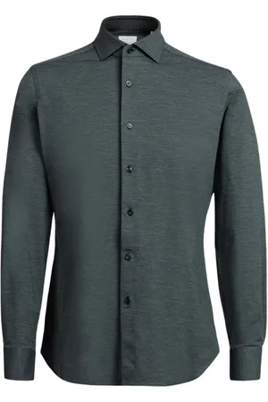 Xacus Skjorte, Herre, Grå, 3XL, Grå Skjorter til Mænd