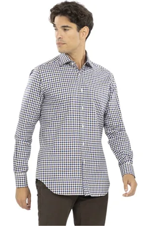 Xacus Skjorte, Herre, Brun, 5XL, Bomuld, Super Bomuldsternet Skjorte