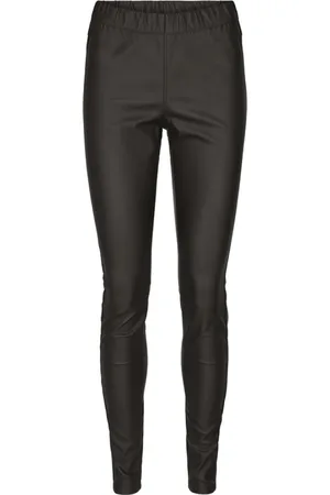Kaffe Bukser, Dame, Sort, 3XL, Bukser