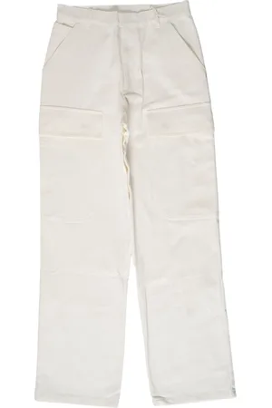 Sky High Farm Bukser, Herre, Hvid, XS, Uld, Arbejdstøj Bukser - Shf04P404Wh