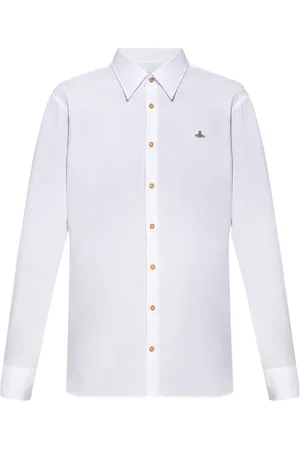 Vivienne Westwood Skjorte, Herre, Hvid, S, Bomuld, Casual skjorte