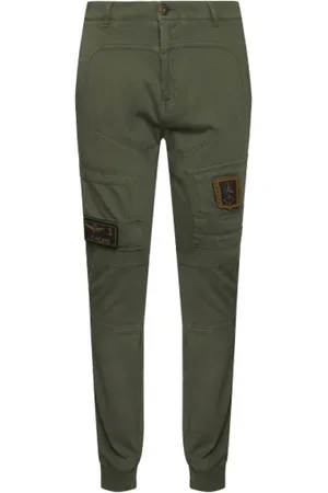 Aeronautica Militare Bukser, Herre, Grøn, M, Bomuld, Anti-G Bukser