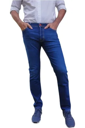 Jacob Cohen Jeans, Herre, Blå, W36, Bomuld, Slim Fit Jeans