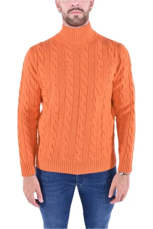 KANGRA CASHMERE Strik, Herre, , XL, Uld, Flettrøje