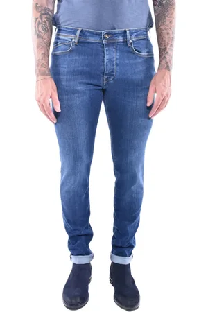 RE-HASH Jeans, Herre, Blå, W36, Denim, Skinny Denim Jeans til Mænd