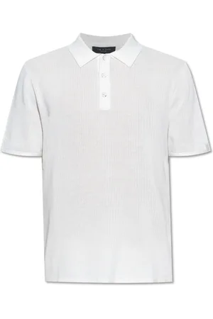 RAG&BONE Top, Herre, Hvid, L, Bomuld, Harvey polo shirt