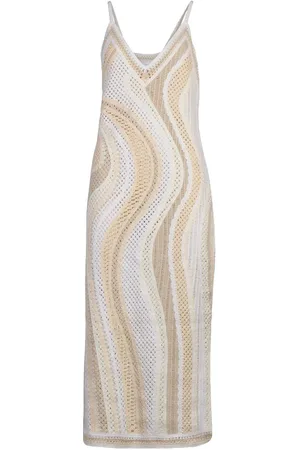 LALA BERLIN Kjole, Dame, Gul, S, Uld, Statement Maxi Kjole